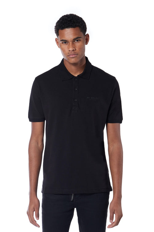 MY BRAND SQUARE BADGE POLO | NAVY