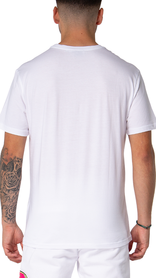Neon Graffiti MB T-Shirt White | WHITE
