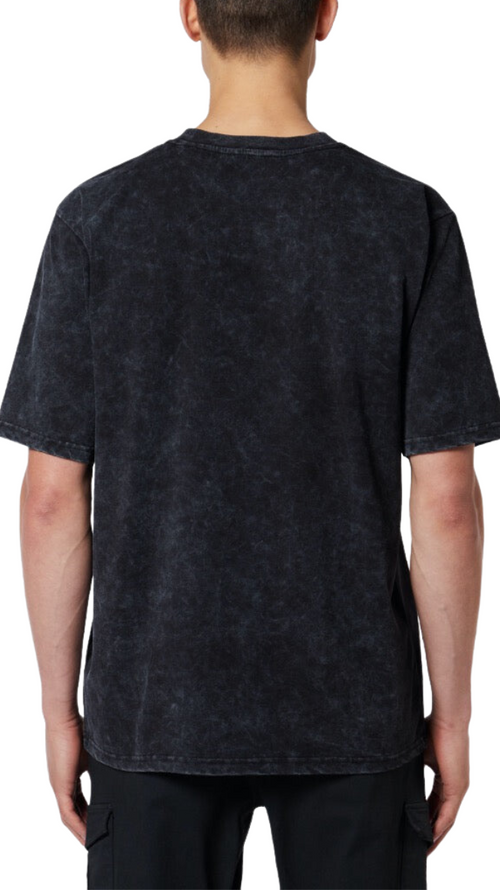 Acid Wash M T-Shirt Asphalt | BLACK