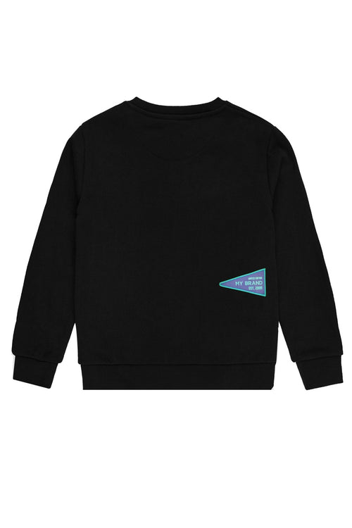 Badges Sweater | BLACK