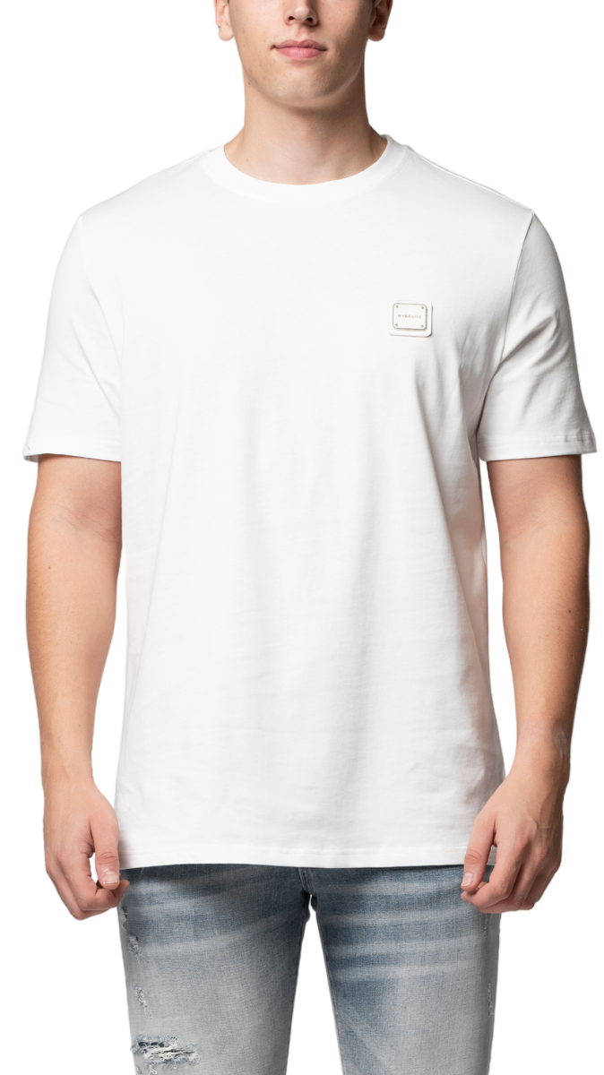 MB ESSENTIAL PIQUE WHITE T-SHIRT | WHITE