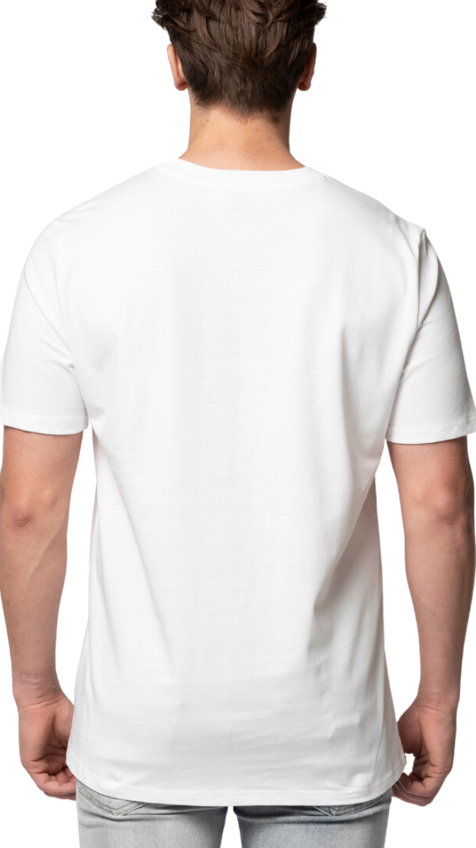 MB ESSENTIAL PIQUE WHITE T-SHIRT | WHITE