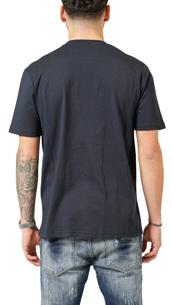 MY BRAND LOGO NAVY T-SHIRT | NAVY