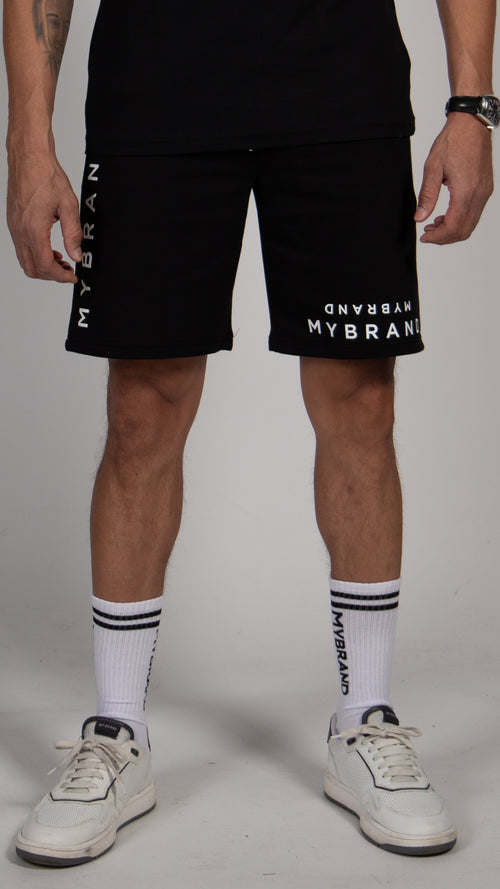 MYBRAND Signature Series: Classic Logo Short | BLACK