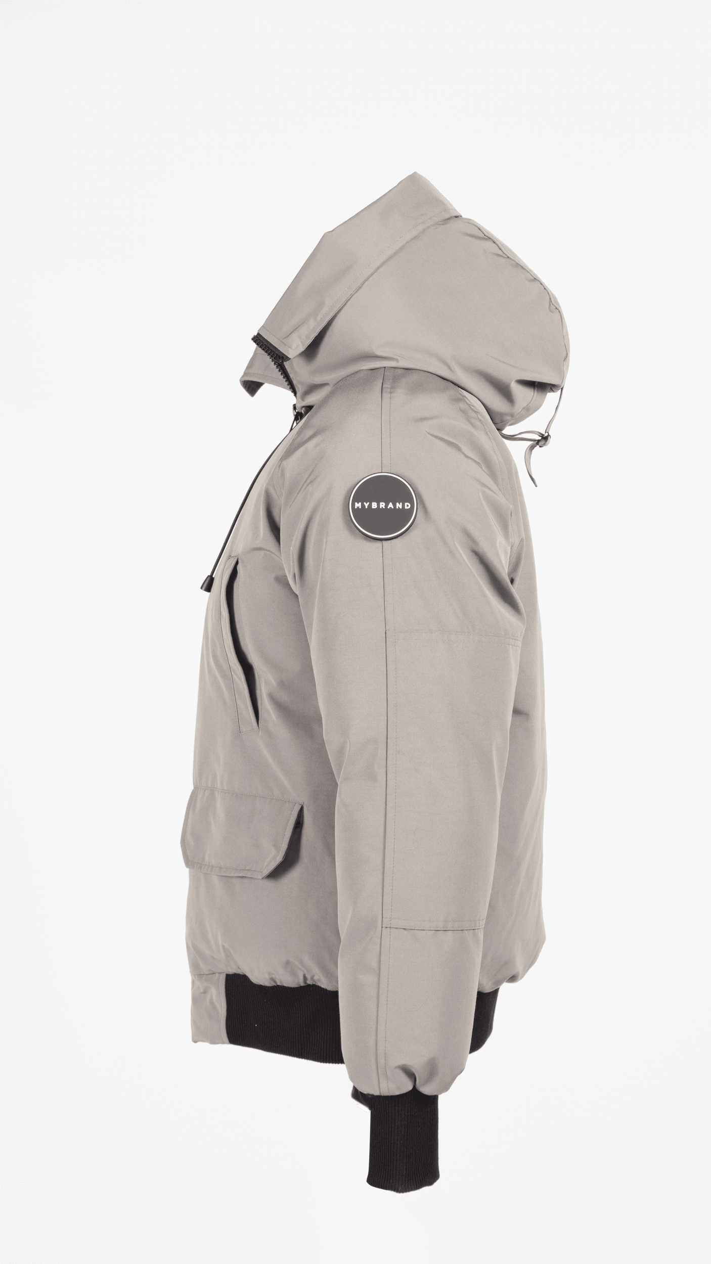 PERCA SHORT JACKET GREY | GREY