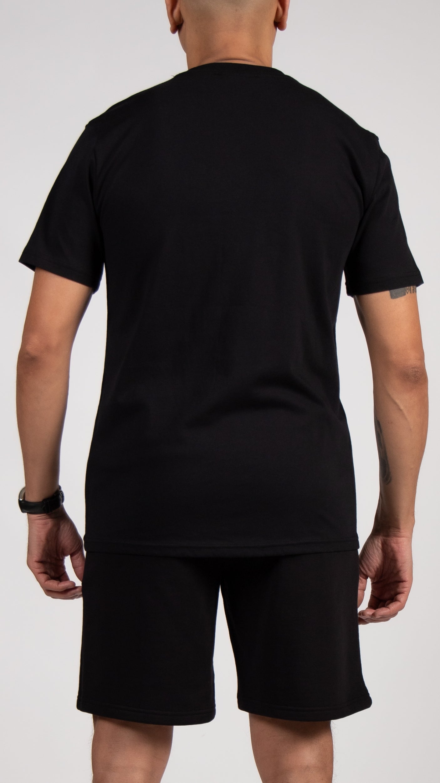 MYBRAND Embosed Statement Tee Black | BLACK