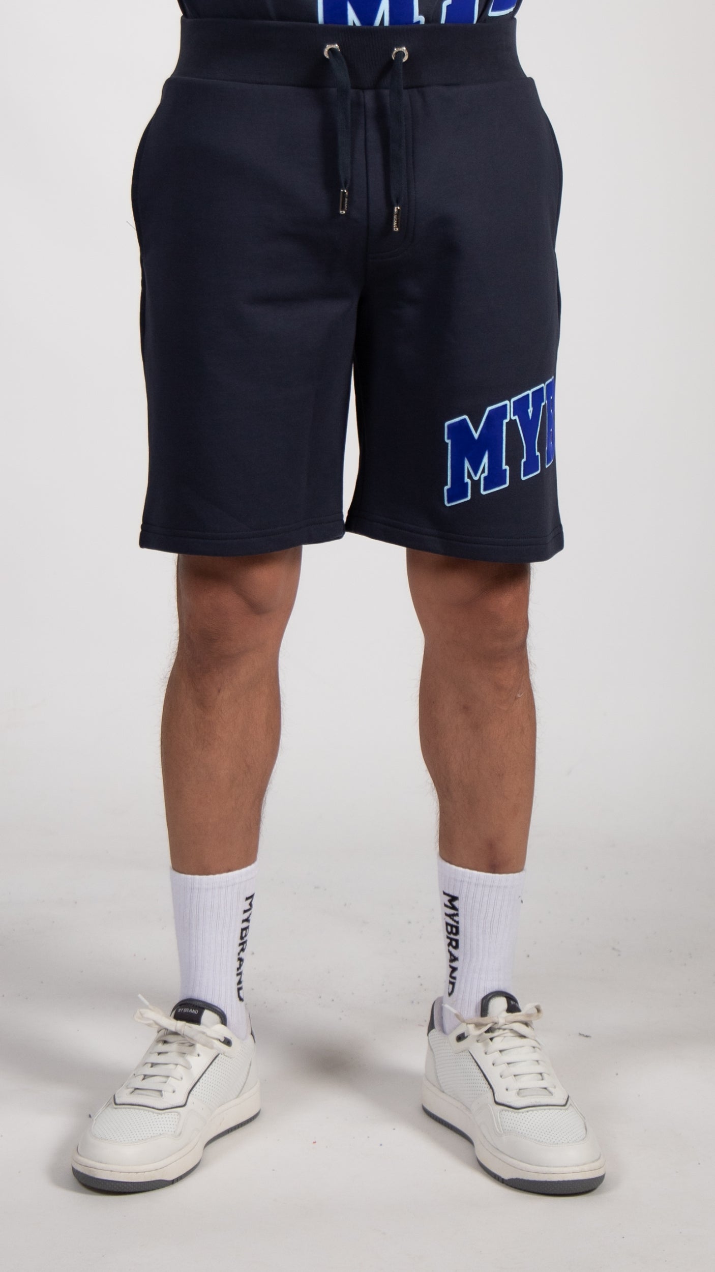 MYBRAND Bold Emblem Short Navy | NAVY