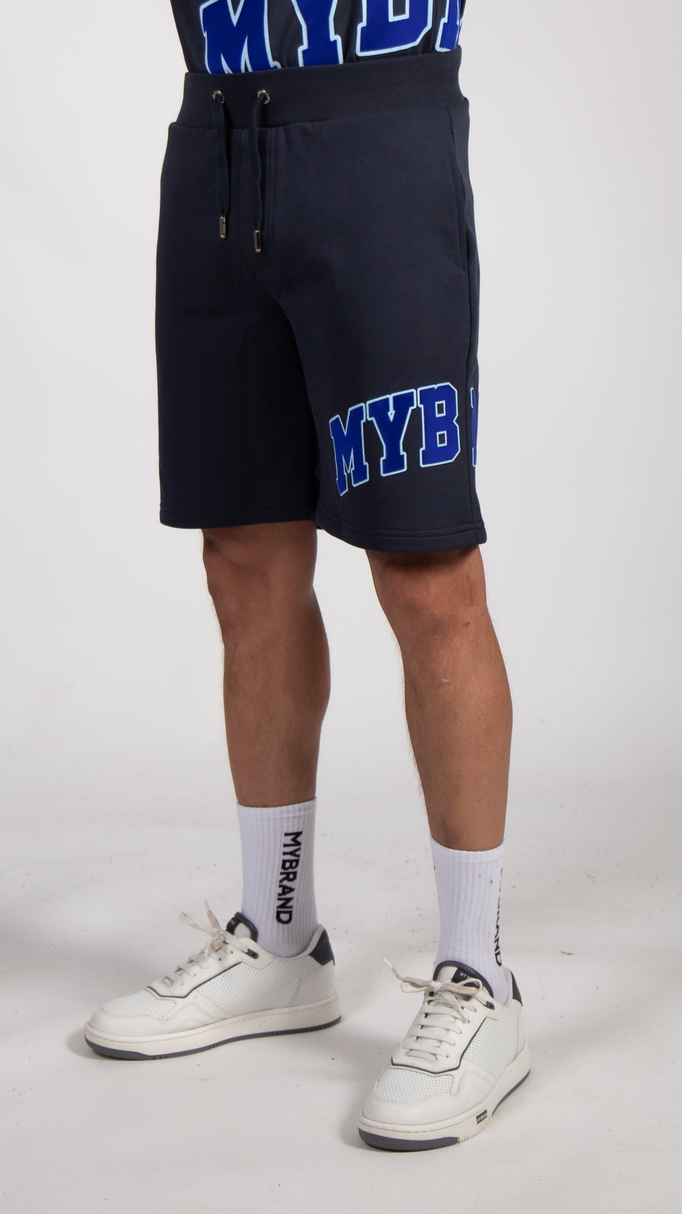 MYBRAND Bold Emblem Short Navy | NAVY