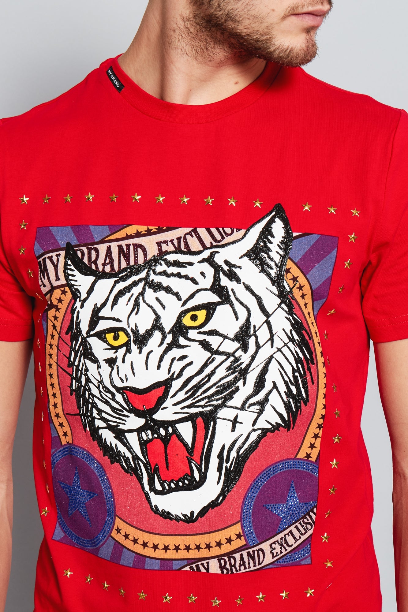 CARNIVAL TIGER T-SHIRT | RED