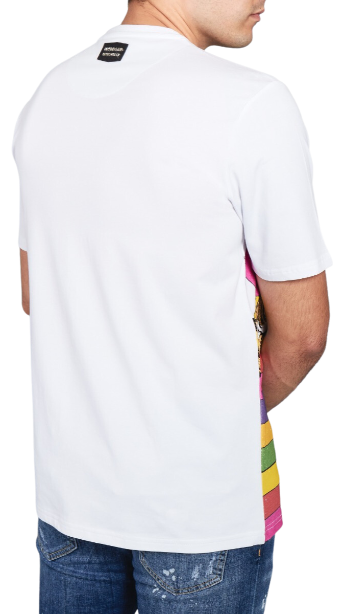 Carnival Rainbow T-Shirt | WHITE