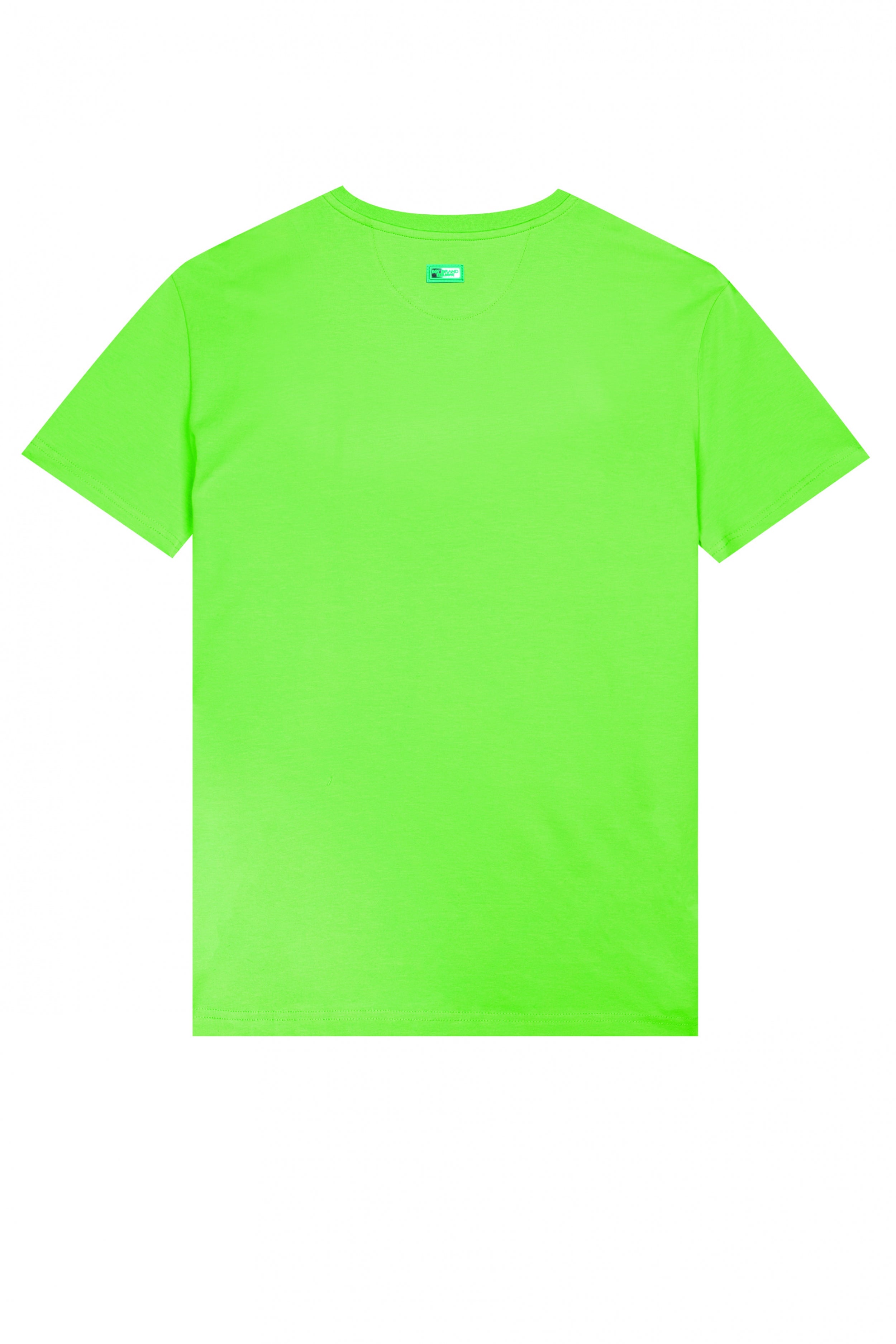 CHEST LOGO NEON T-SHIRT NEON GREEN – My Brand Online BV