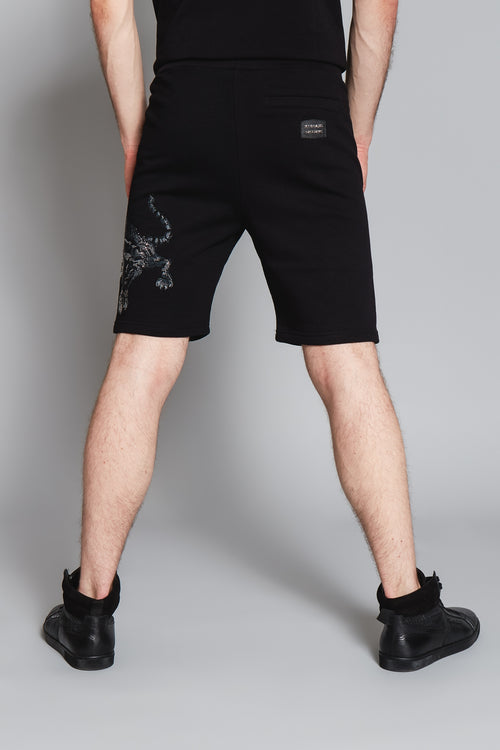 TIGER STONES SHORT PANT | BLACK