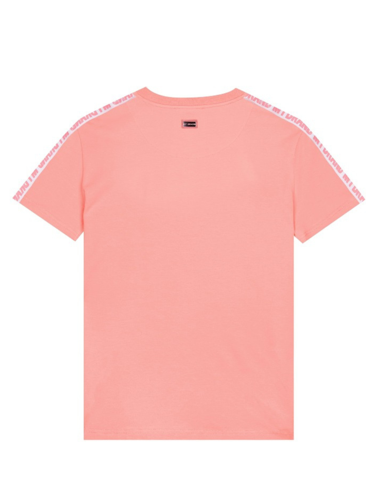 MB LOGO TAPING T-SHIRT | PEACH