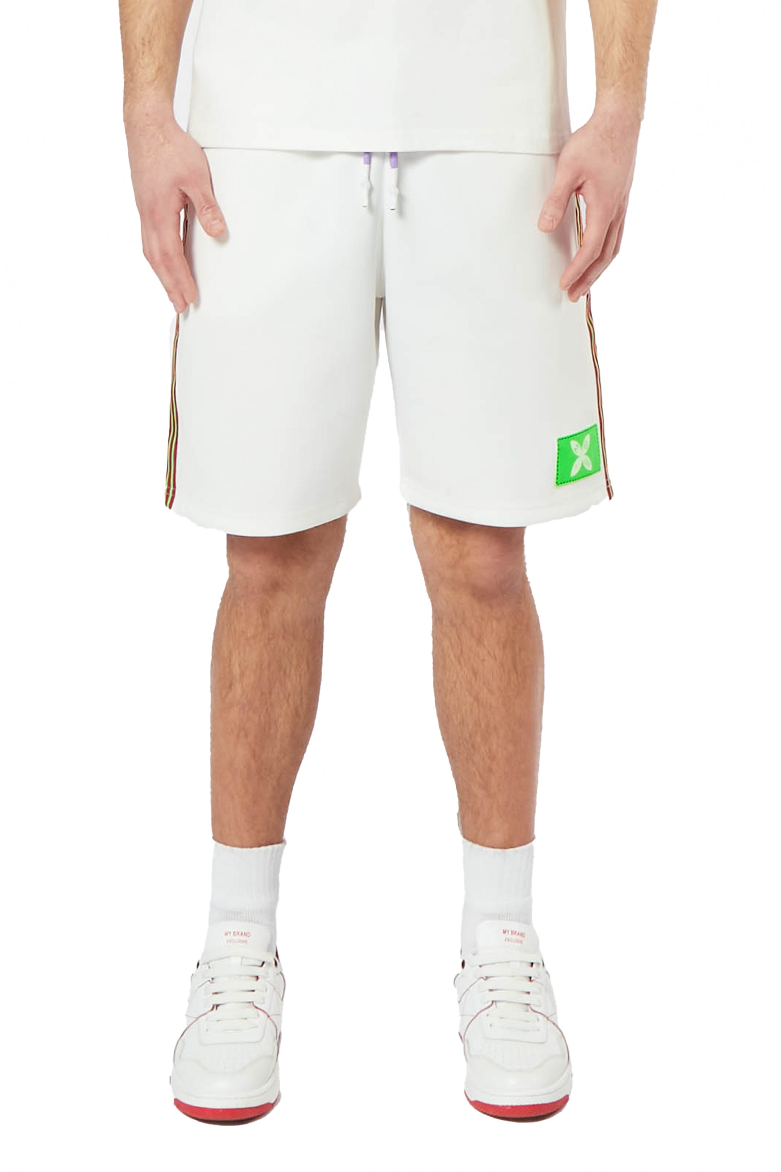 MB GREEN TAPING SHORT | OFF-WHITE