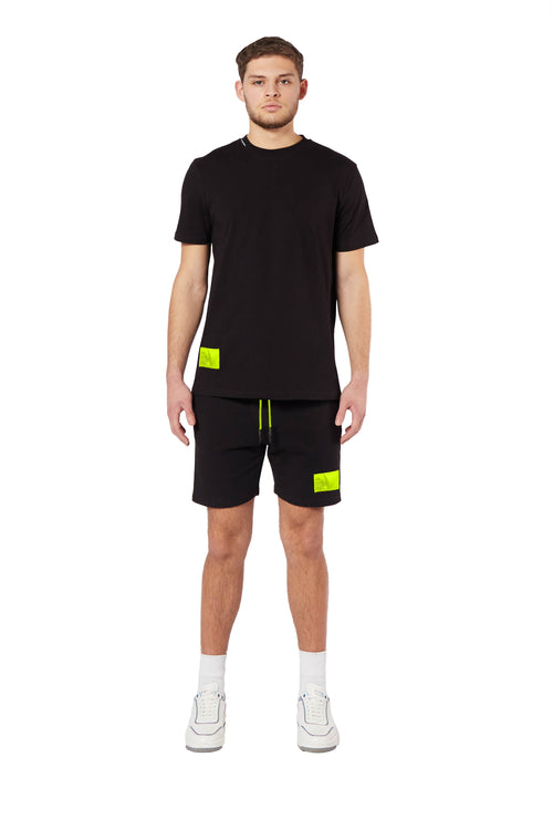 MYBRAND LABEL SET NEONYELLOW | BLACK