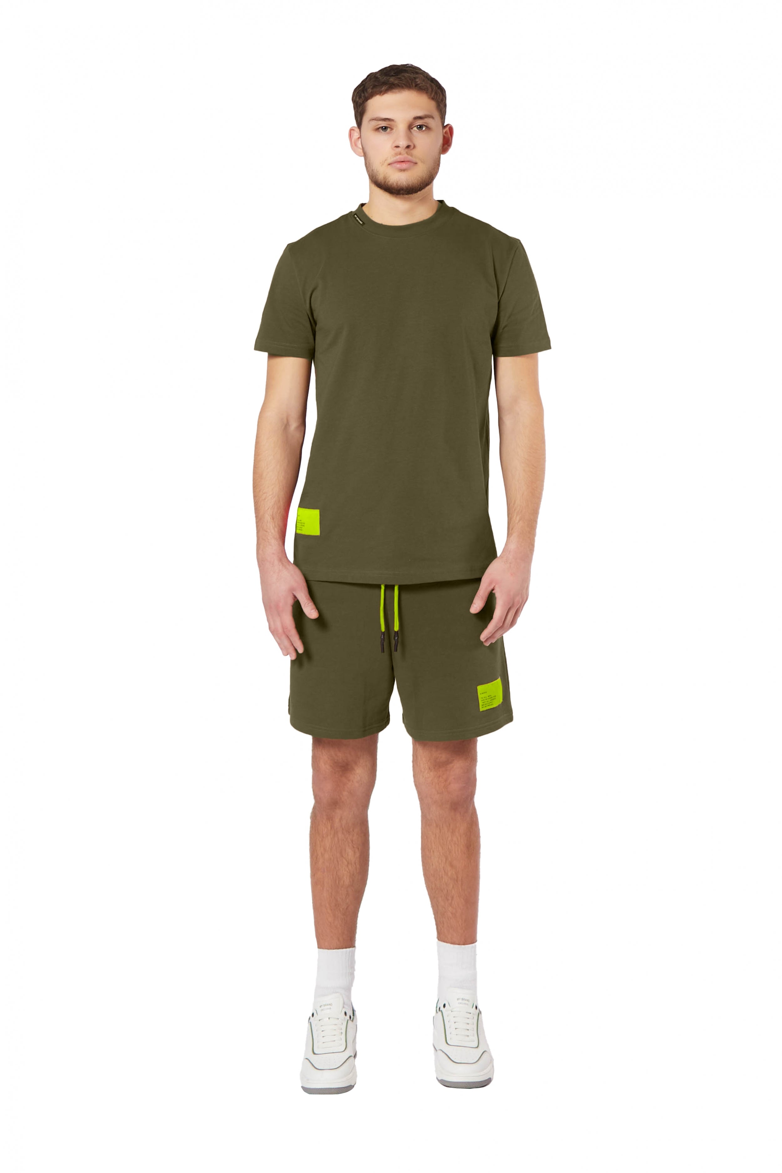 MYBRAND LABEL SET NEONYEL | ARMY