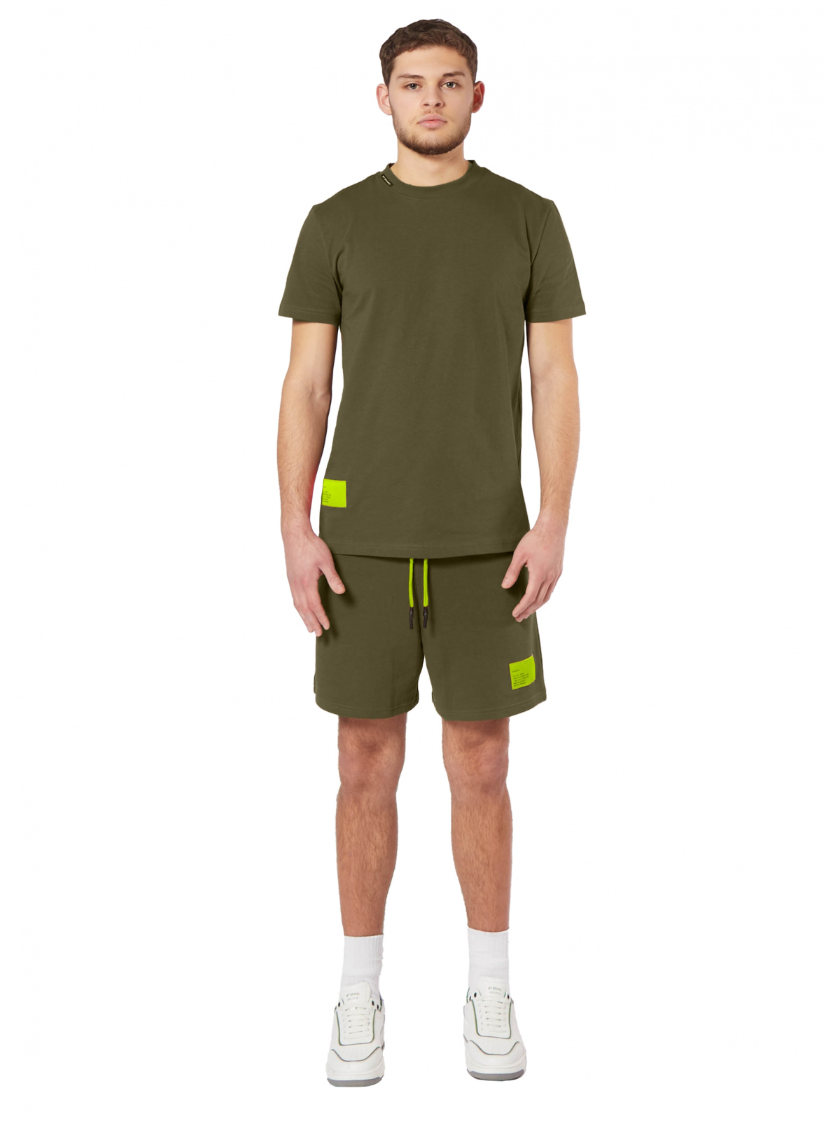 MYBRAND LABEL SET NEONYEL | ARMY