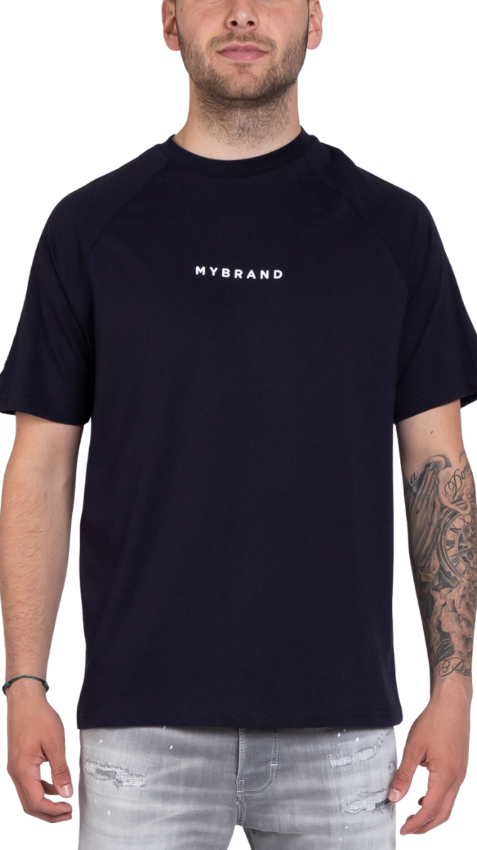 Classic My Brand Taping t-shirt Navy | NAVY