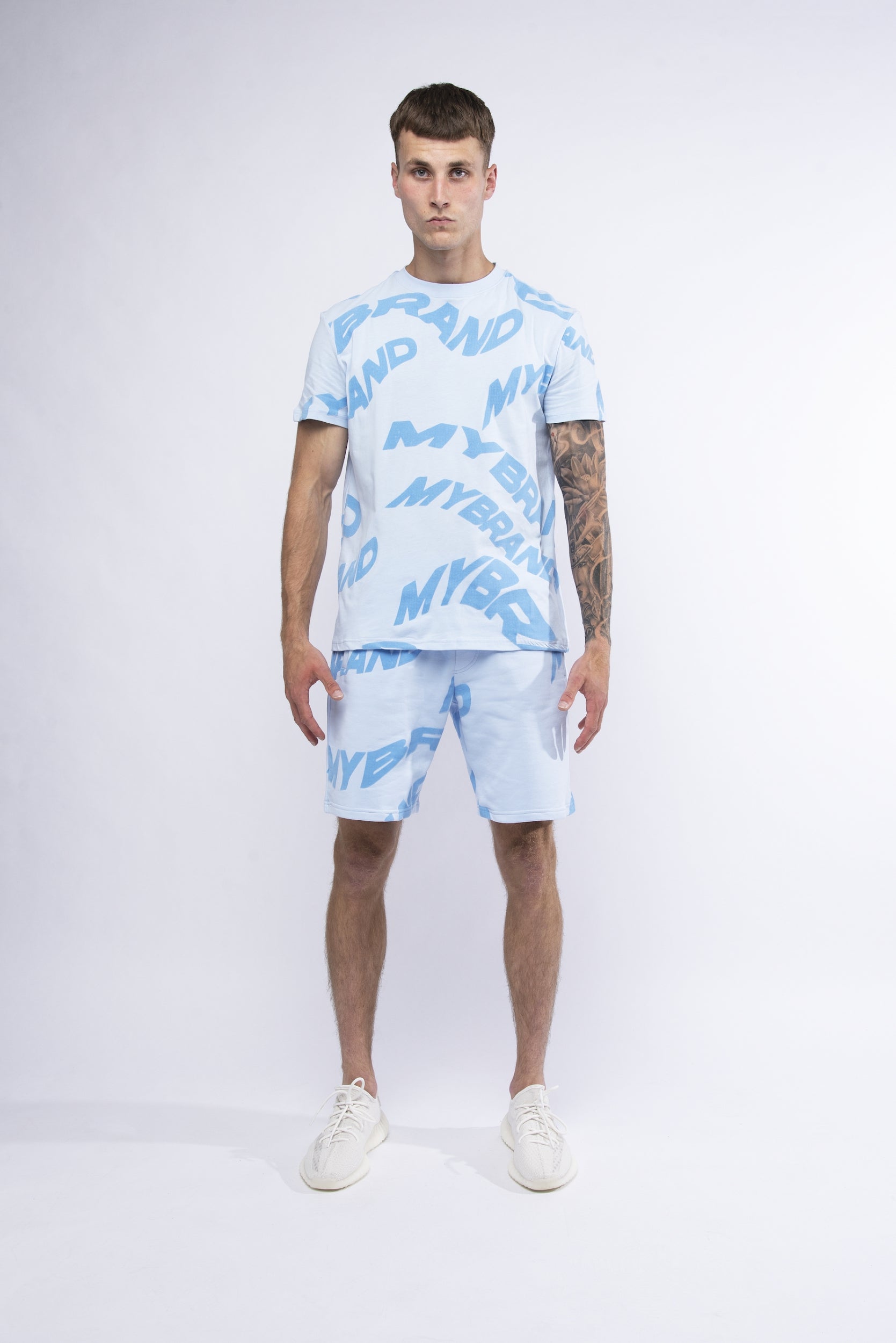 WAVY Dark Mint Capsule T-Shirt | LIGHT BLUE