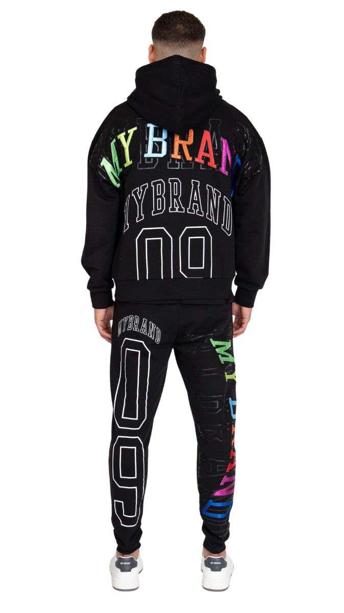 Rainbow College MB09 Joggingsuit Black | BLACK