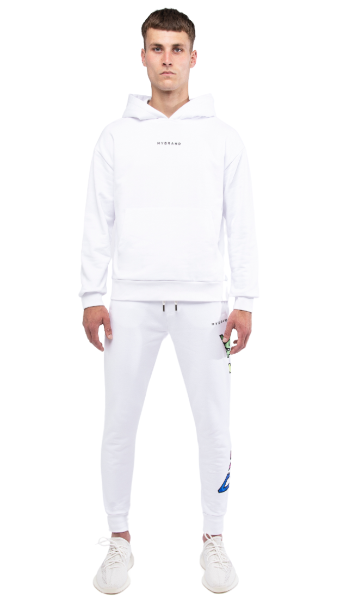 My Brand Rainbow College Joggingsuit White | WHITE