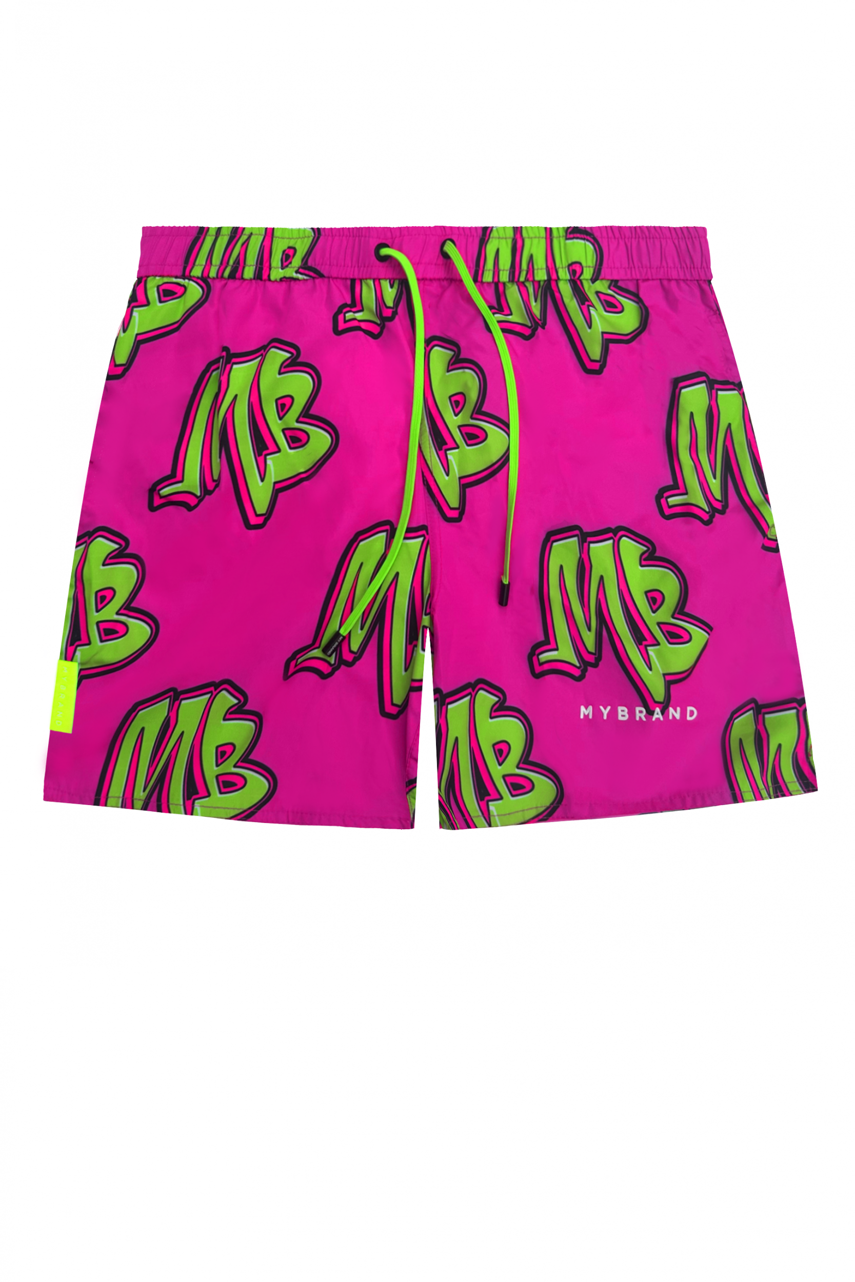 Neon Swim Capsule Swimshort Neonpink | NEON PINK