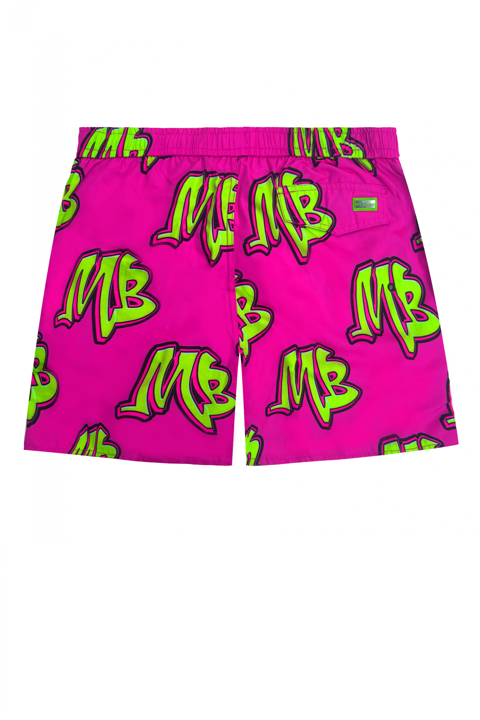 Neon Swim Capsule Swimshort Neonpink | NEON PINK