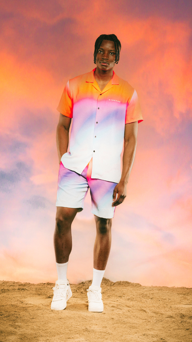 Heaven Swim Capsule Bowling Shirt | MULTI COLOR