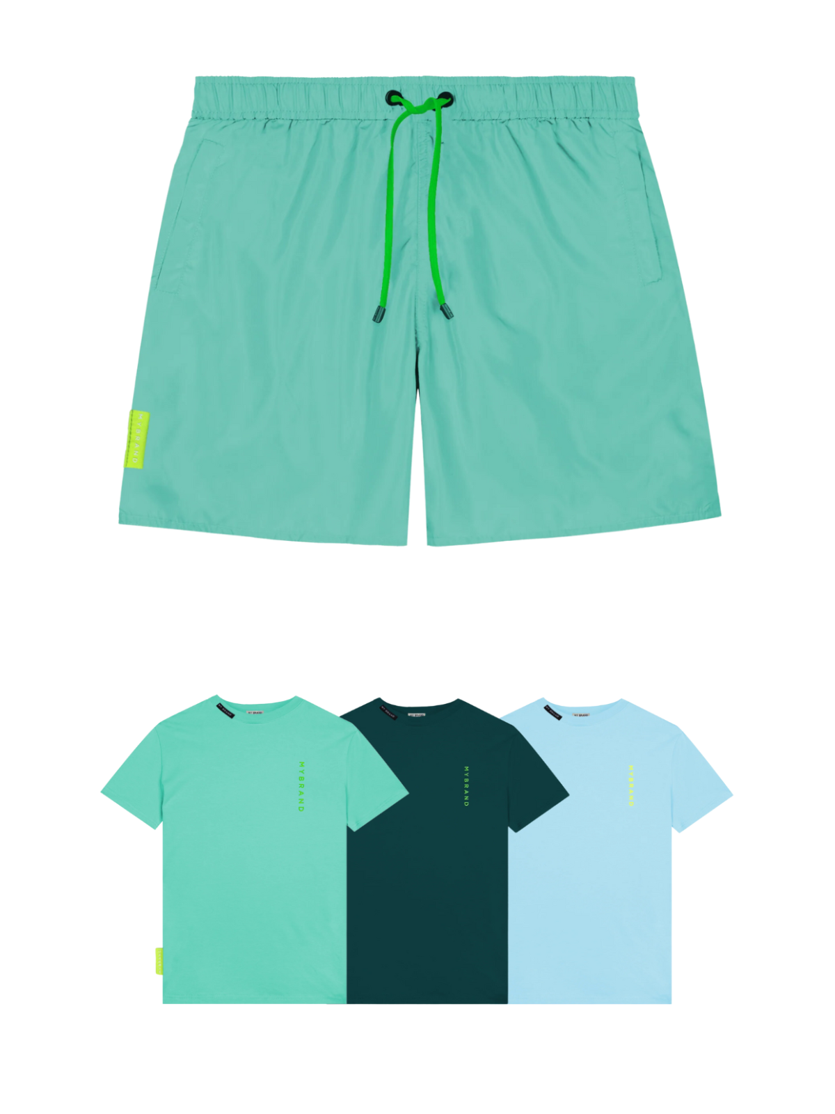 BASIC SWIM CAPSULE SWIMSH | TURQUOISE