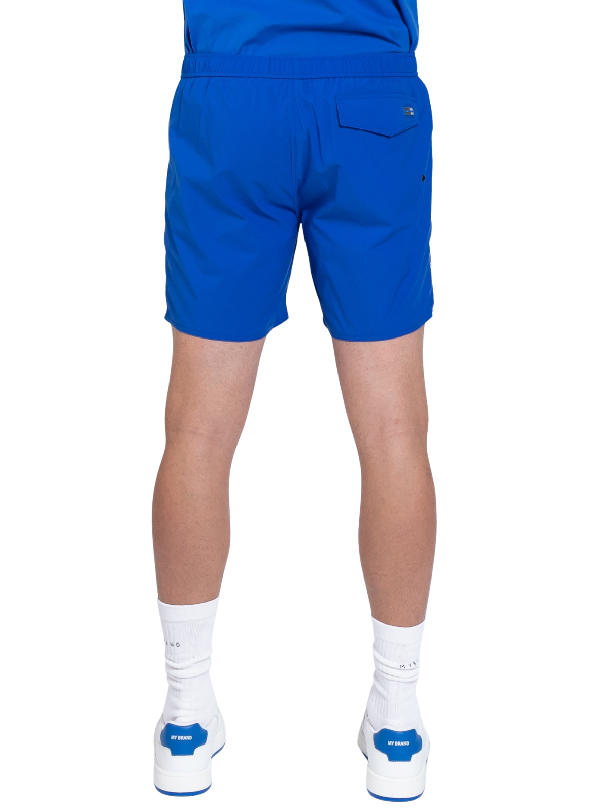 MB LOGO TAPING SHORT | KOBALT BLUE