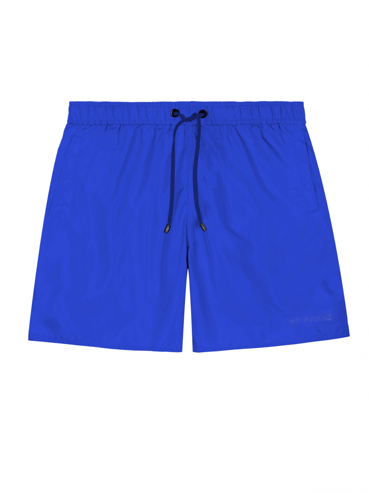 MB LOGO TAPING SHORT | KOBALT BLUE