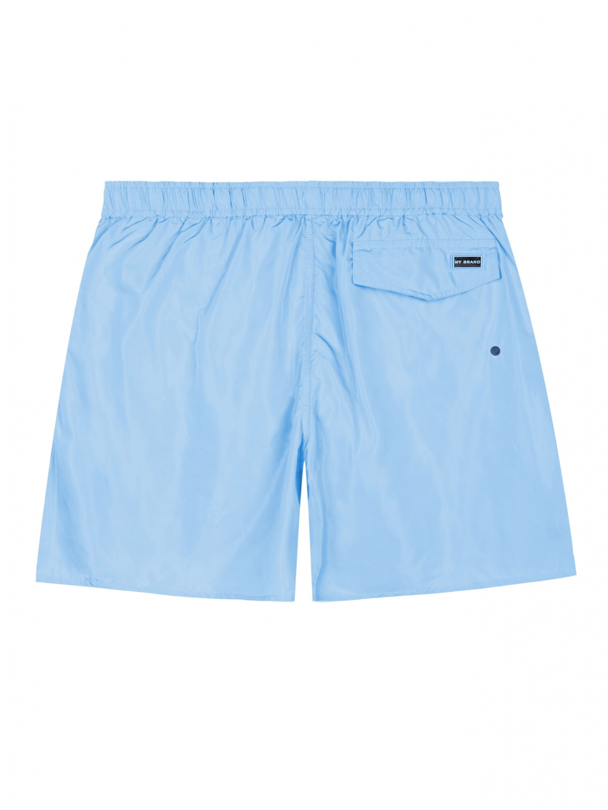 MB Logo Taping Short Blue Fish | BLUE