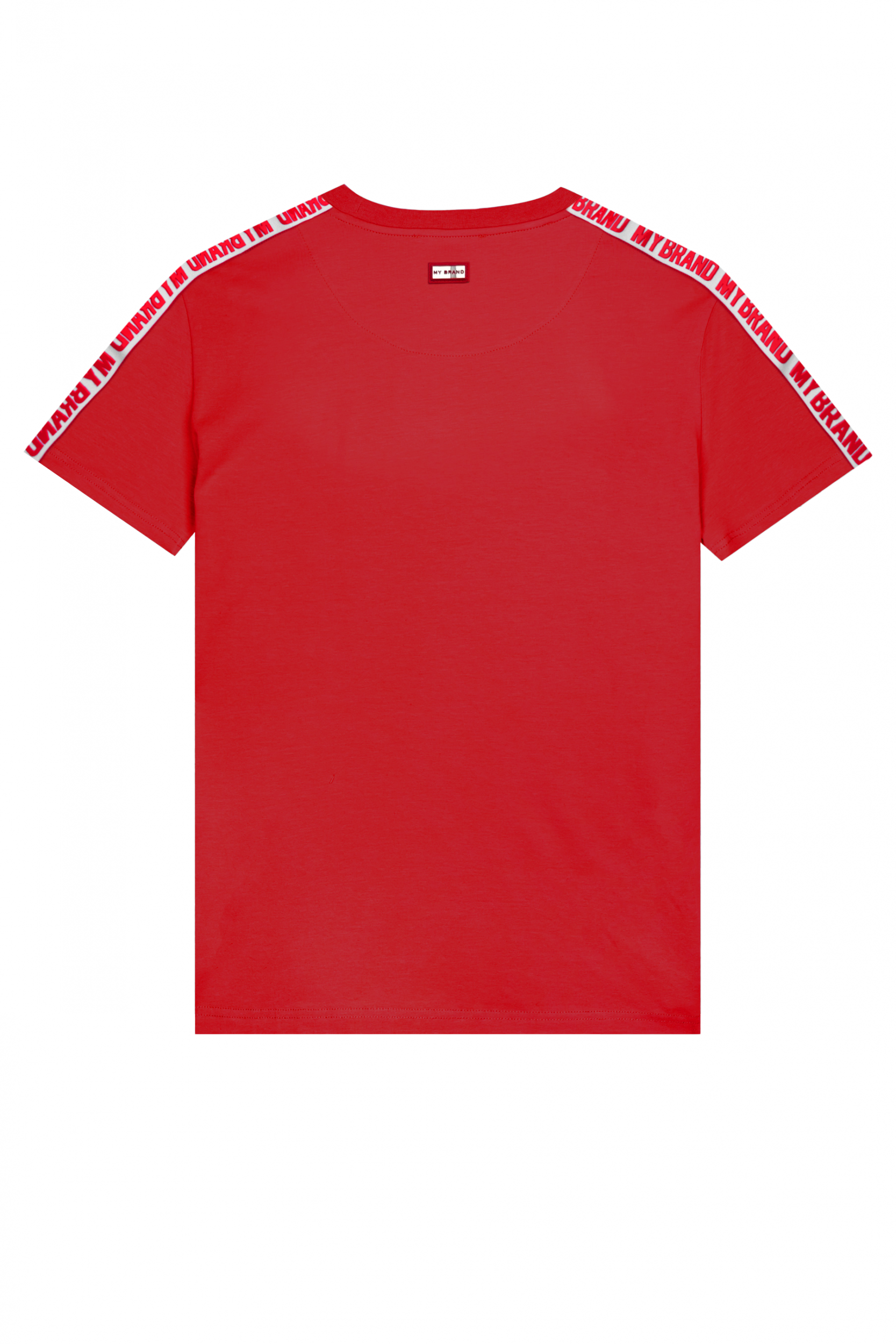 MB Logo Taping Shirt Red | RED