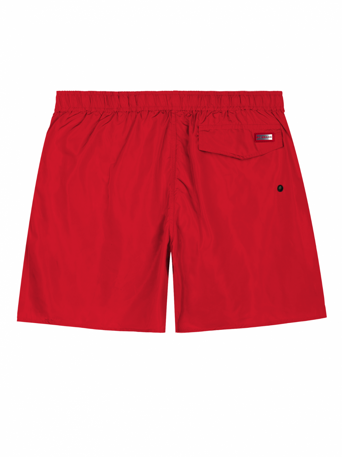 MB Logo Taping Swimshort Red | RED