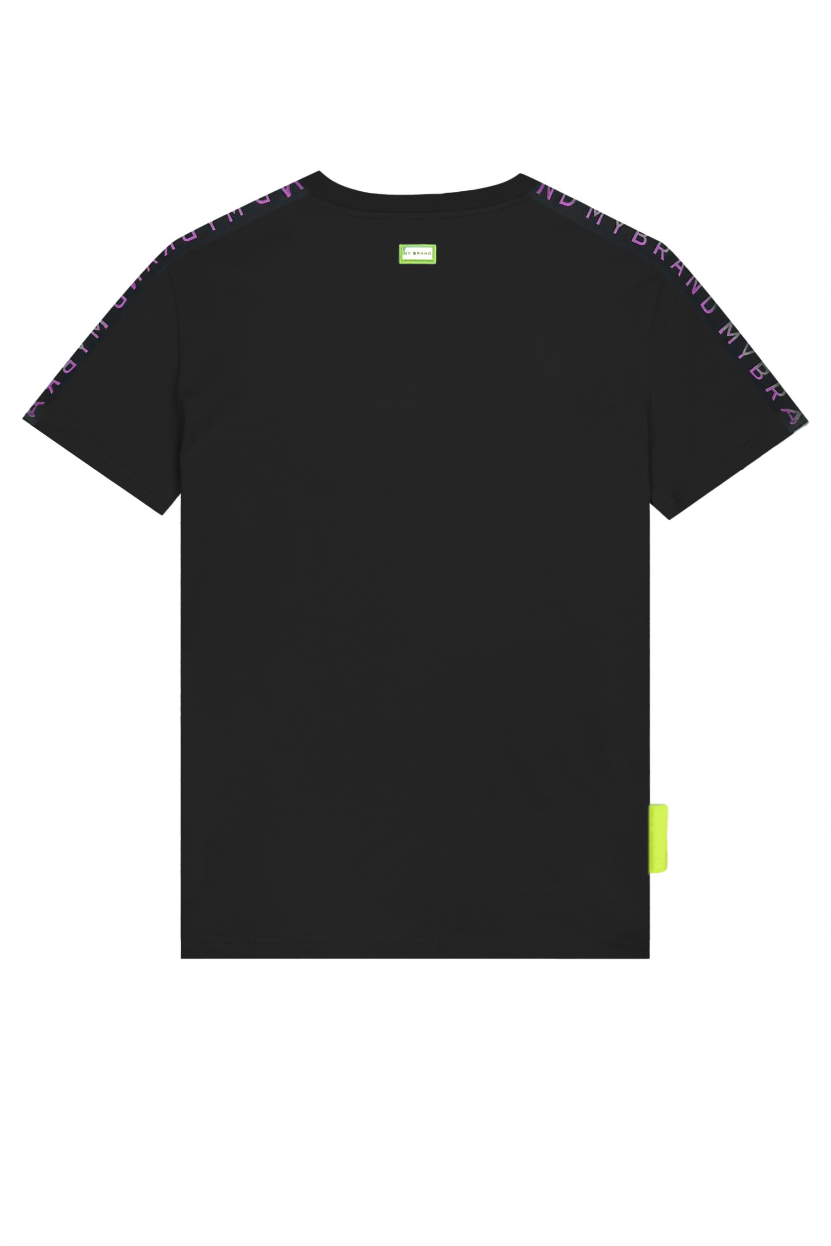 MB TAPING GRADIENT T-SHIR | BLACK