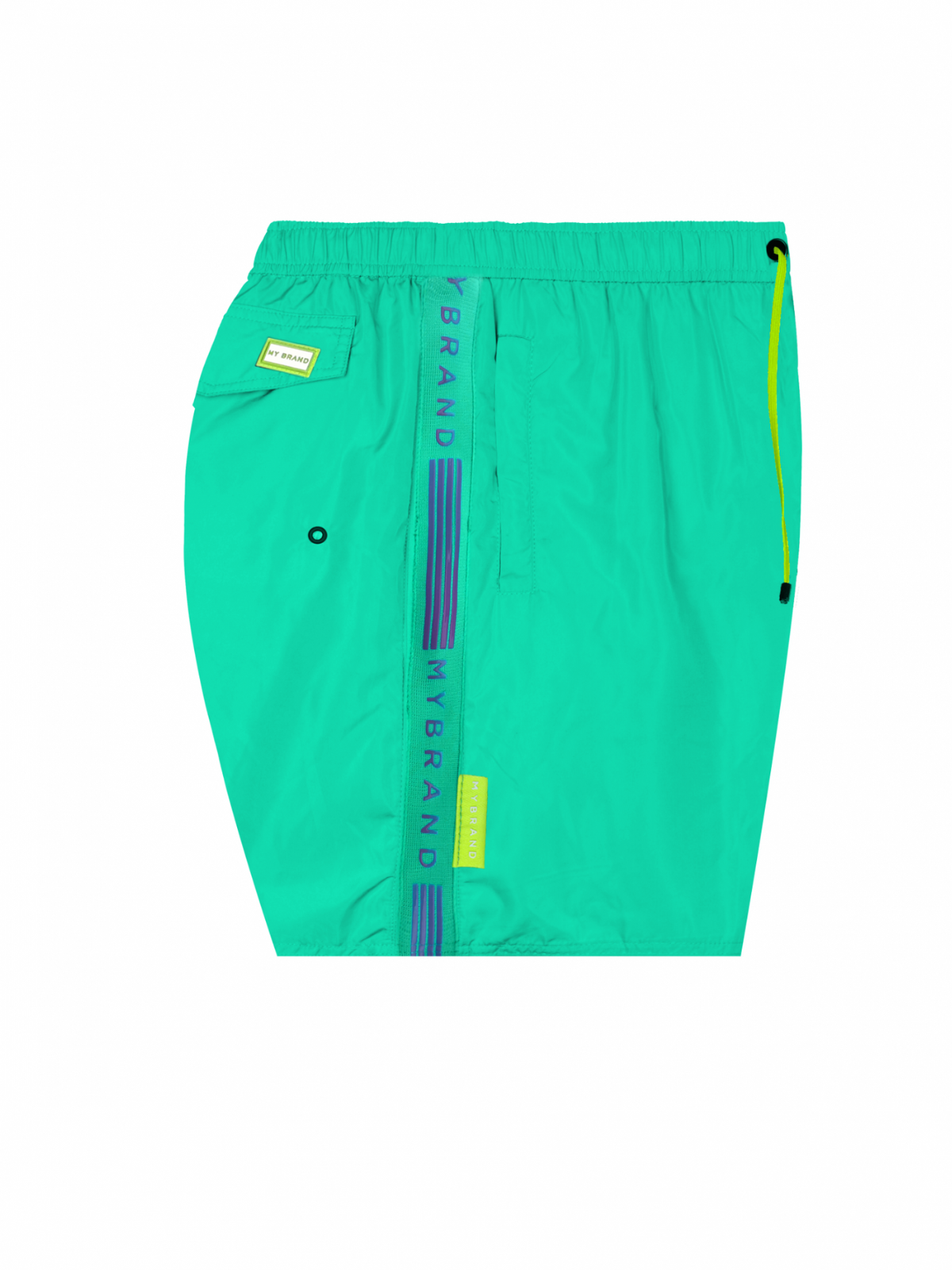 MB TAPING GRADIENT SHORT | TURQUOISE