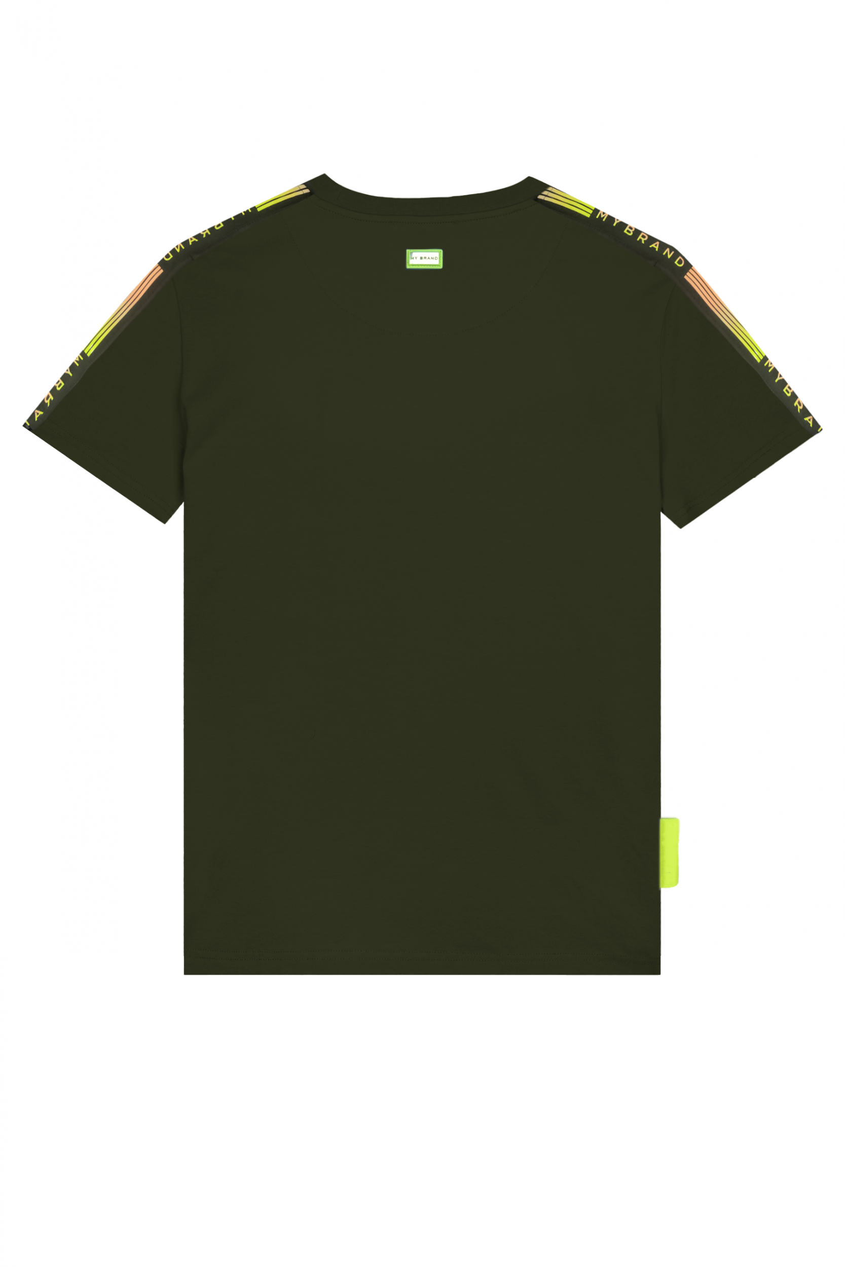 MB Stripes Gradient Swimshirt Military Green | ARMY