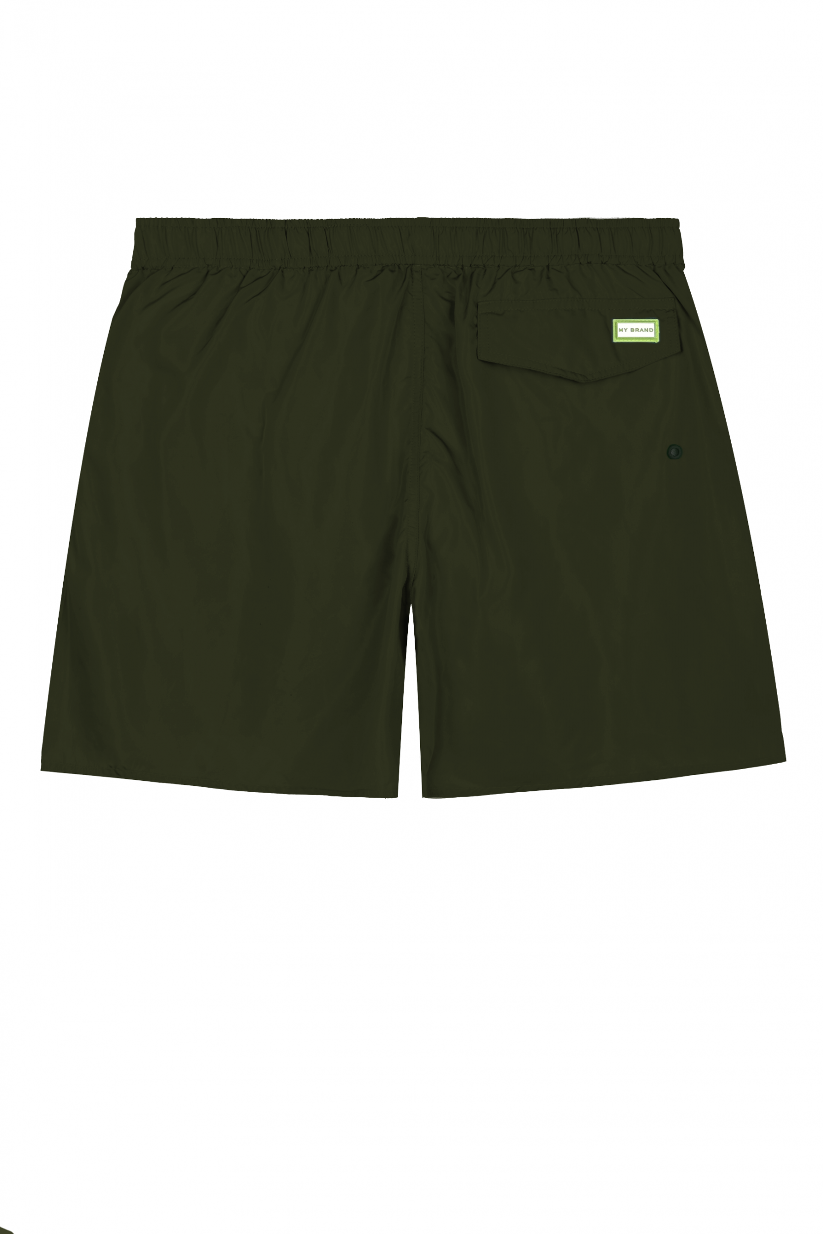 MB Stripes Gradient Swimshort Military Green | ARMY