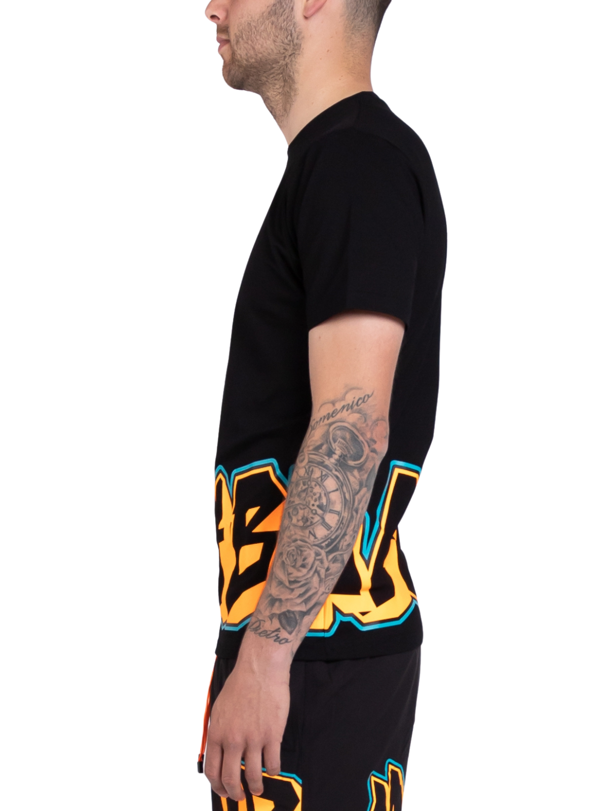 Street Art Swim Capsule T-Shirt Black | BLACK