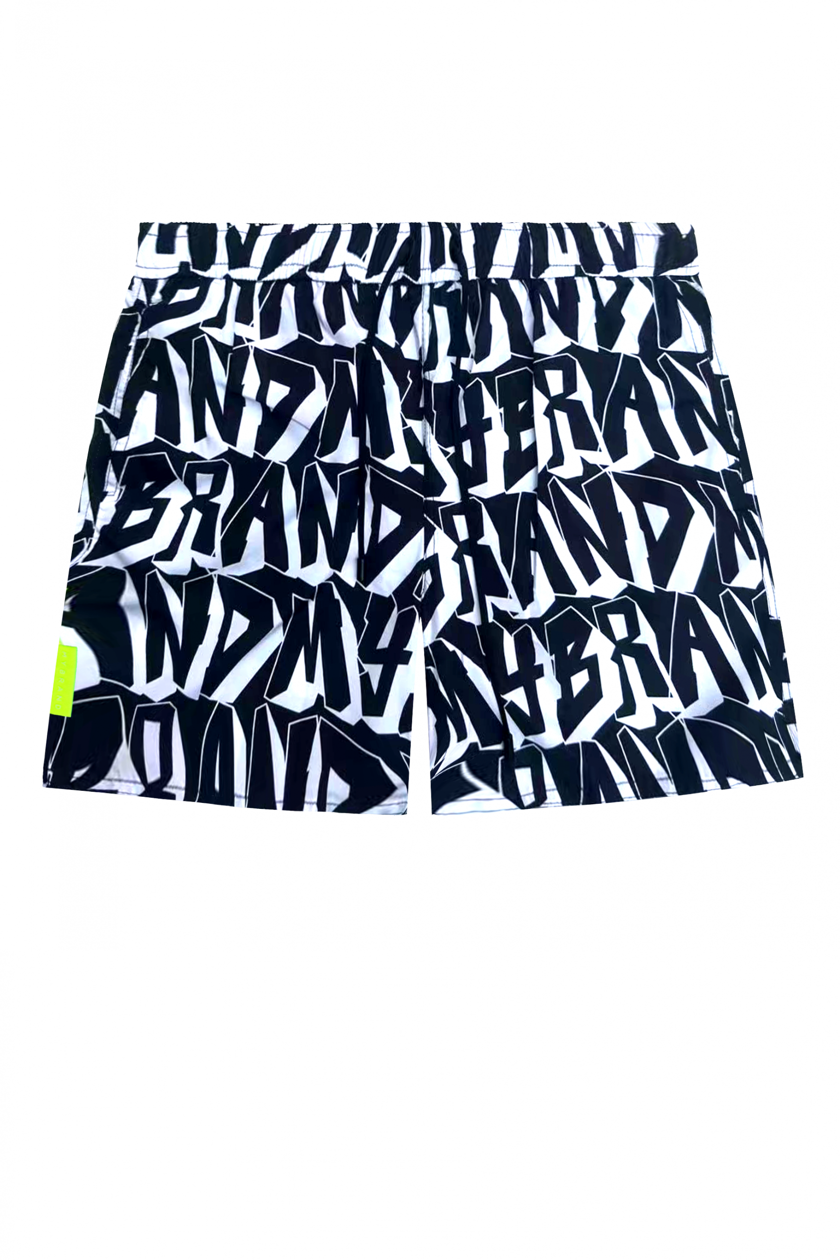 Street Art Swim AOP Swimshort White | WHITE