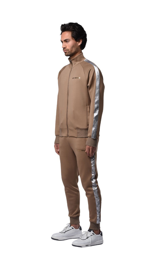 Stripe Tracksuit Lw JackeT | BEIGE