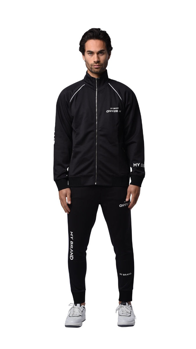 MULTI BRANDING TRACKSUIT | BLACK