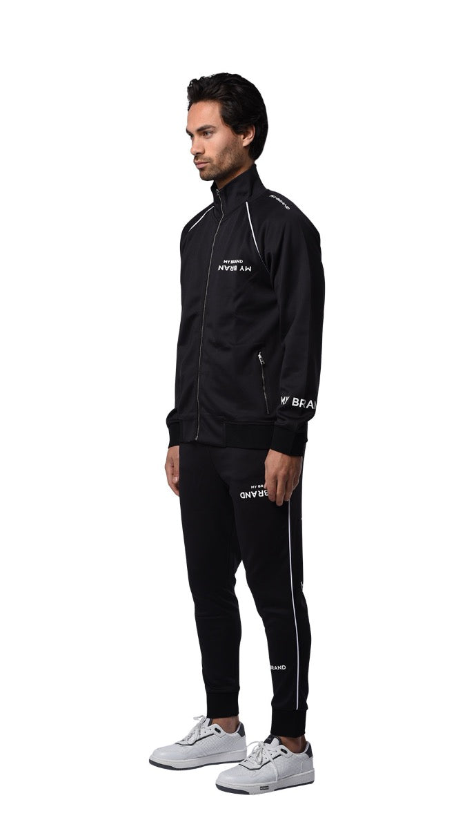 MULTI BRANDING TRACKSUIT | BLACK