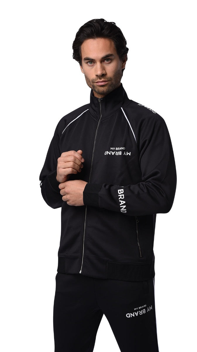 MULTI BRANDING TRACKSUIT | BLACK