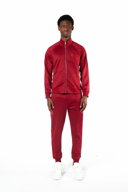 Multi Branding Tracksuit | BURGUNDY