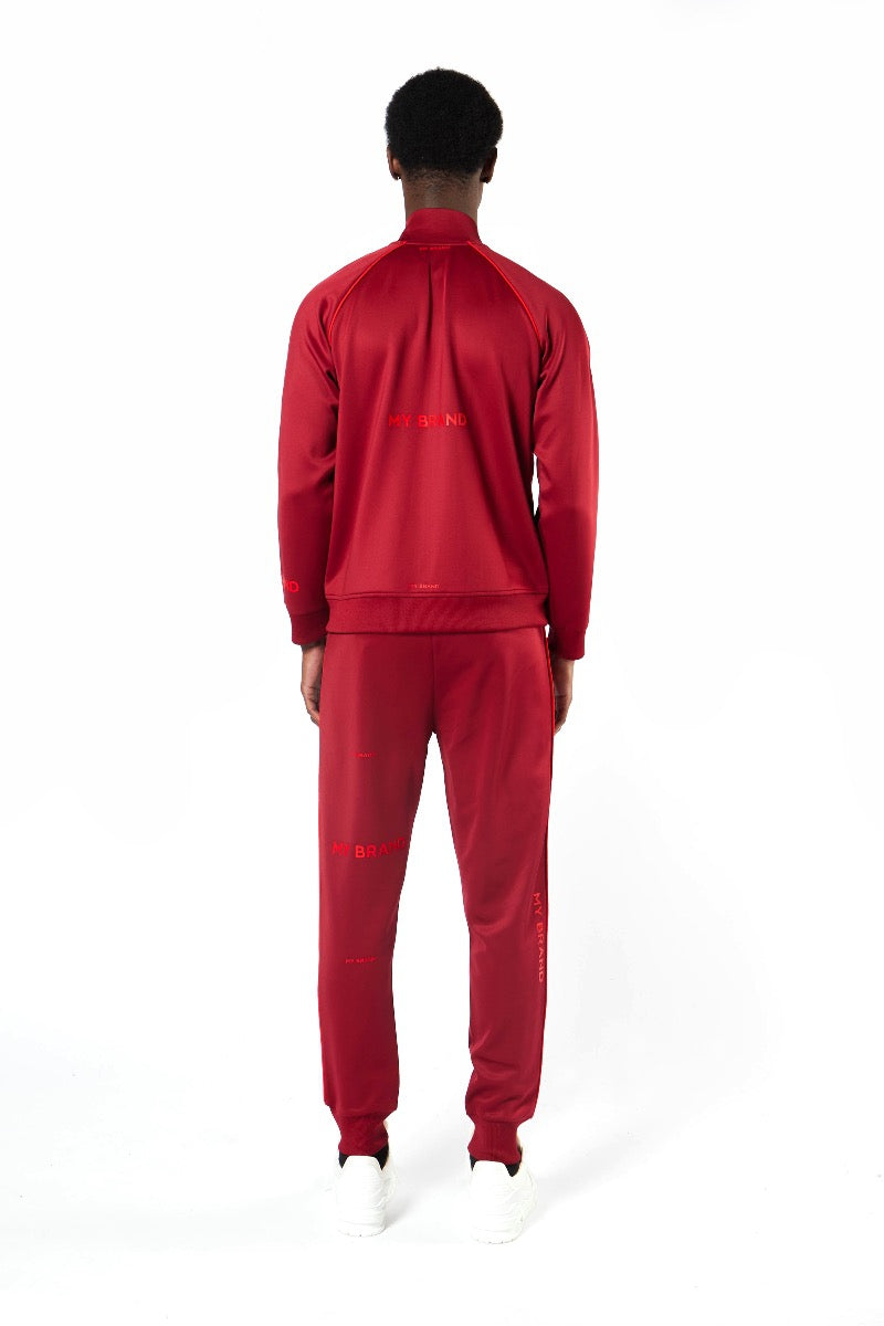 Multi Branding Tracksuit | BURGUNDY