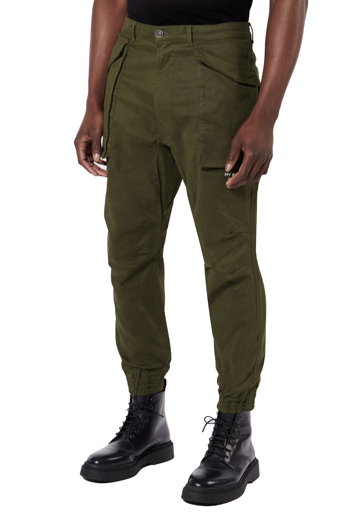 DUNDER BOLD POCKET CARGO PANT | DARK GREY