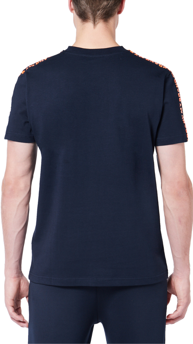 My Brand Tape T-Shirt | NAVY - ORANGE