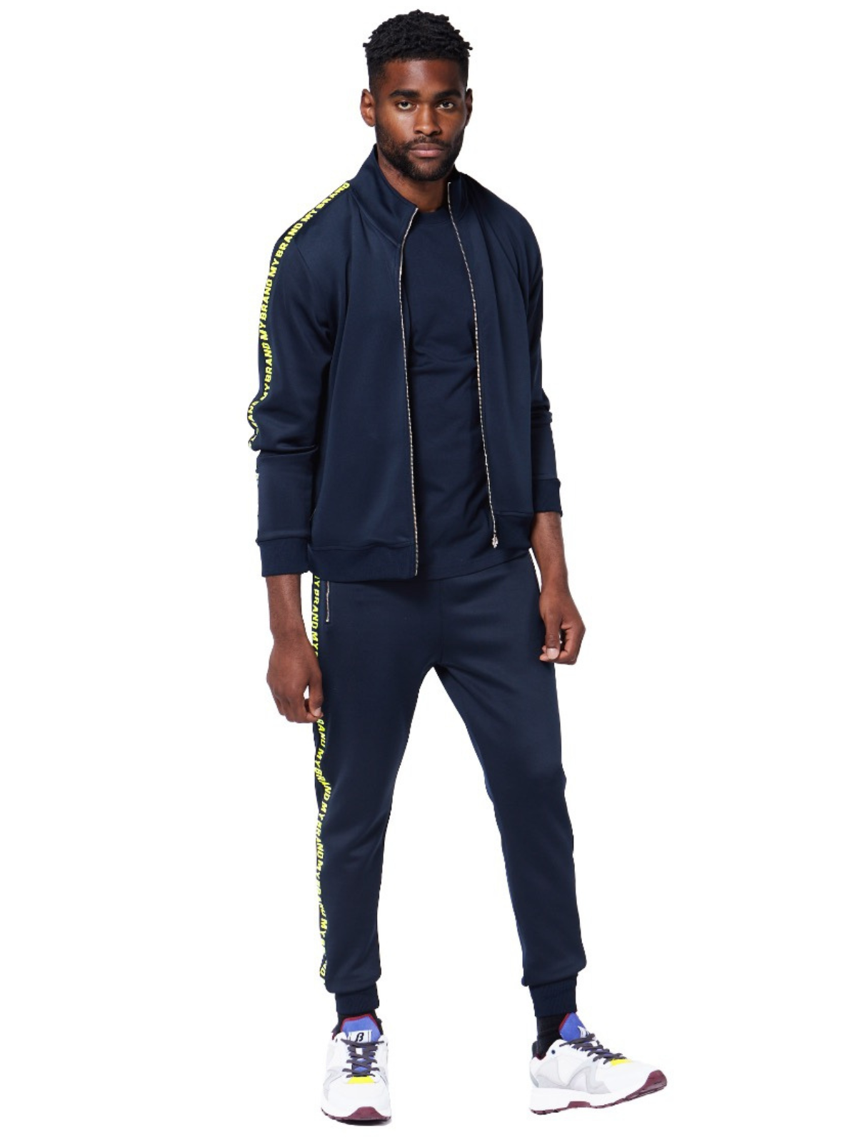 My Brand Tape Track Suit | NAVY