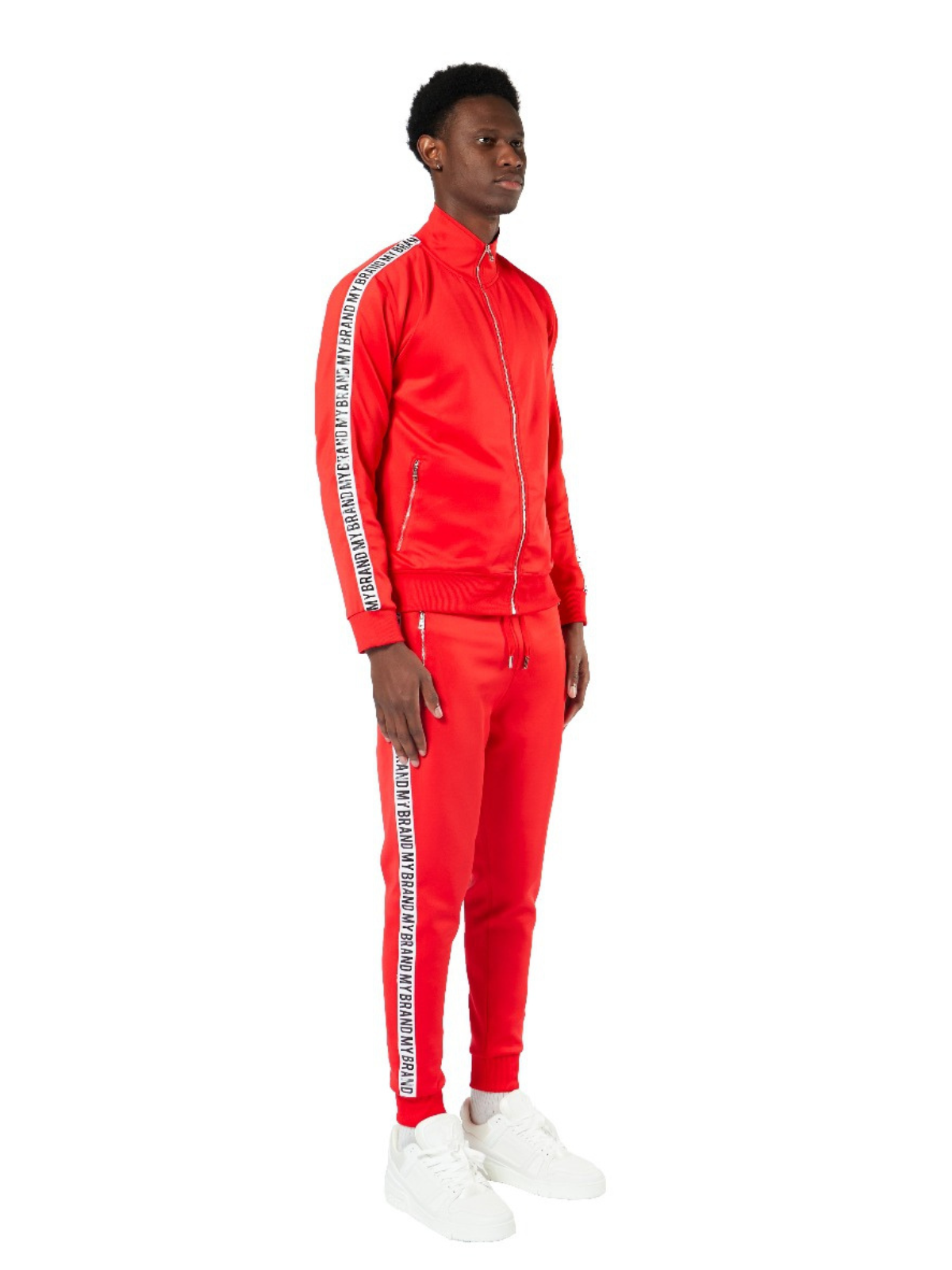 My Brand Tape Tracksuit | RED